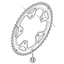 [12]スパイク付チェーンリング 46T-F(ブラック) 【自転車】【シマノスモールパーツ】【ロードレ...