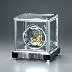 清麗なるガラスとスケルトンムーブメントの風格あるデザインDECOR SEIKO の新作置時計セイコー...