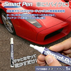 自動車ボディの浅いキズ補修材(キズ隠し) スマートペンスマートペン 1本 Smart Pen 【車 車用 ...