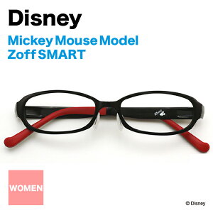 Zoff SMART ミッキーマウスモデル【Disney/ミッキー/Mickey Mouse/ゾフスマート/眼鏡/メガネ/めがね/シリコン/鼻パッド/Disneyzone】