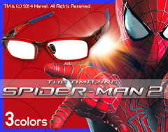 【3色】「アメイジング・スパイダーマン2」　映画公開記念スパイダーマン とのコラボ メガネ【S...