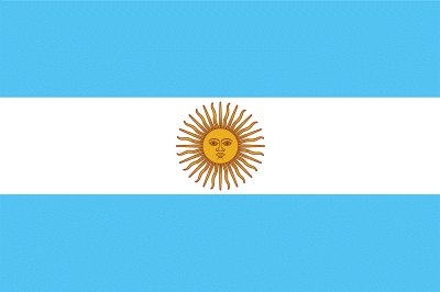 ★【送料無料】高品質テトロン国旗！200カ国！★世界の国旗　アルゼンチン国旗[120×180cm・高...